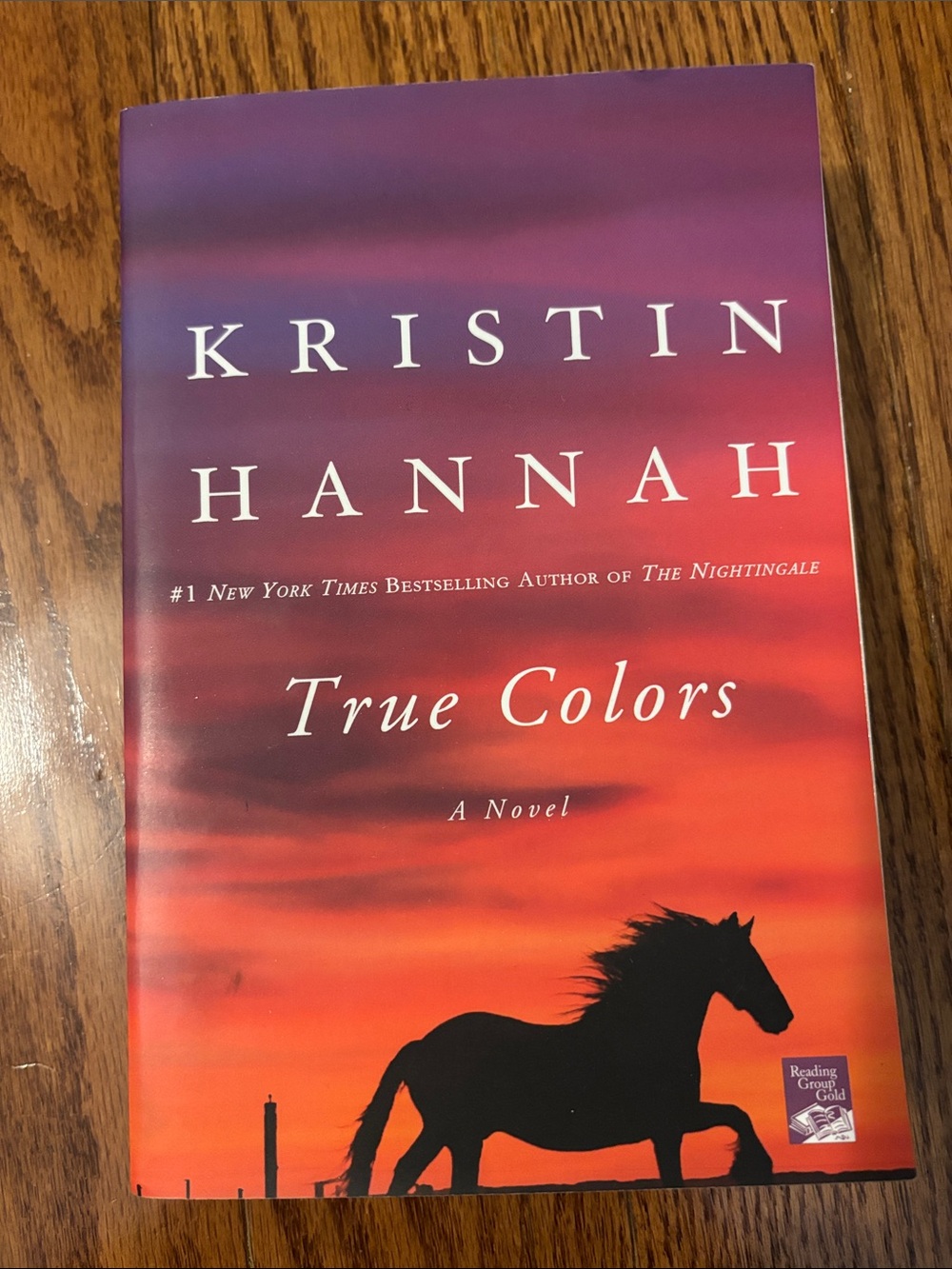 True Colors Paperback - Sunset Red & Purple Cover
